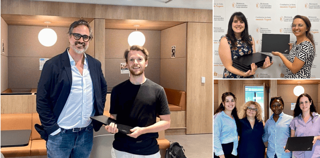 gagnants du concours 2e vie de NOVIPRO